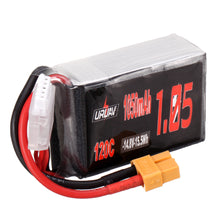 URUAV 14.8V 1050mAh 120C 4S Lipo Battery XT60 Plug for RC FPV Racing Drone 