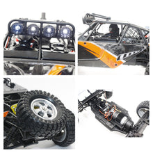 HBX 12815 1/12 2.4G 4WD 30km/h Racing Brushed RC Car Off-Road Desert Truck With LED Light Toys 