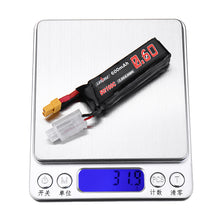 4Pcs URUAV 7.4V 600mAh 50C/100C 2S Lipo Battery XT30 Plug for XK K130 Helicopter