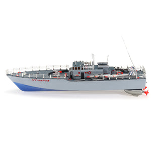 1/115 2.4G EHT-2877 Missile Destroyer RC Boat 4km/h With Two Motor And Light Vehicle Models