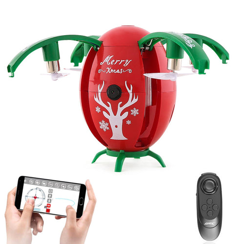 JJRC H66 Christmas Egg WIFI FPV Selfie Drone With Gravity Sensor Mode Altitude Hold RC Quadcopter