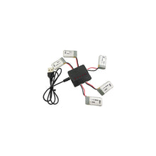 5PCS 3.7V 300mAh Lipo Battery 5 IN 1 Charger Set for Eachine E010 H36 RC Quadcopter 