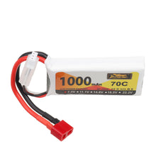 ZOP Power 7.4V 1000mAh 70C 2S Lipo Battery T Plug for Wltoys V912 V912 V262 V353 Helicopter