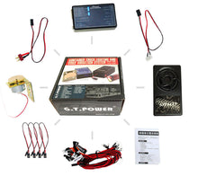 GT POWEGT POWER Container Truck Lighting and Voice Vibration System For RC Car Parts Trucks 