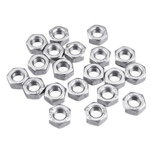20Pcs M2 M3 M4 M5 M6 M8 Stainless Steel Hexagon Nut 
