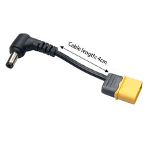 RJXHOBBY XT60 Male Plug DC 5.5mm*2.5mm*40mm Male Lipo Battery Adapter for FPV Fatshark Goggles