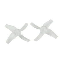 10 Pairs KINGKONG/LDARC 48mm 4-blade Transparent Propeller 1.5mm Hub for GT8 RC Drone