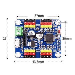 16 Channel PWM Servo Motor Driver Controller Board TTL bluetooth PCB Module for  Robot