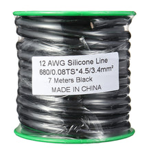 7M 12AWG Soft Silicone Wire Cable High Temperature Tinned Copper
