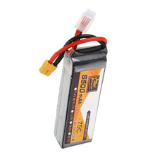 ZOP Power 11.1V 5500mAh 75C 3S Lipo Battery XT60 Plug for RC Car Quadcopter