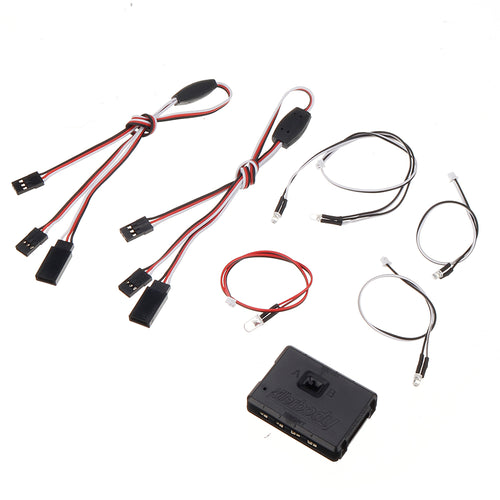 Killerbody 48742 LED Light Unit Set w/ Control Box for 1/10 SUBARU BRZ R&D SPORT RC Car Shell 