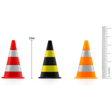 8PCS Orlandoo-Hunter Mini Road Cone with Sticker for OH32A02 OH32A03 1/32 Rc Car Model Parts 