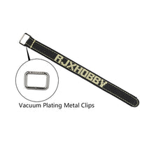 2Pcs RJXHOBBY 150-400mm Non-Slip Metal Buckle Battery Straps for RC Drone