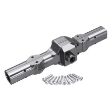 1pc Titanium Color Metal Rear Bridge Axle Shell For WPL HengLong 1/16 Military Truck RC Car Parts