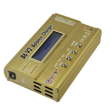 HTRC B6 V2 80W 6A Digital Battery Balance Charger Discharger With Power Supply 