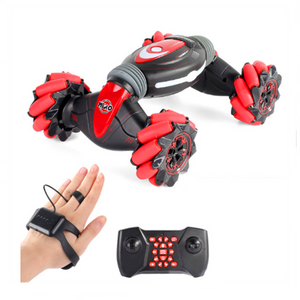 1:12 Remote Control Stunt Car Gesture Induction Twisting Off-Road Vehicle Light Music Drift Dancing Side Driving RC Car Toys