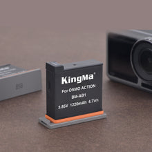 KingMa BN-AB1 3.85V 1220mAh 4.7Wh Replacement Li-ion Battery for DJI OSMO ACTION Camera