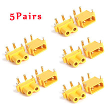 5Pairs Amass XT30PW 30A Low Temperature Rise Fire Retardant Plug