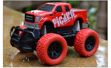 Tensheng 1/28 27MHZ 4CH Rc Car Monster Off-road Truck Vehicle W/ Light Without Battery Toy