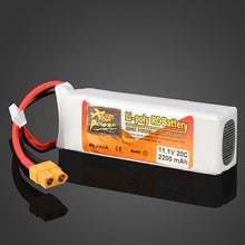 ZOP Power 11.1V 2200MAH 3S 20C Lipo Battery XT60 Plug