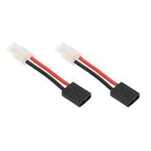2Pcs RC Traxxas Male & Female Plug To Tamiya Head Connector Adapter For RC Car Battery Charging