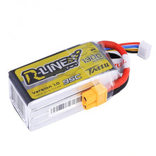 Tattu R-Line Version 1.0 14.8V 1300mAh 95C 4S XT60 Plug Lipo Battery For FPV RC Drone