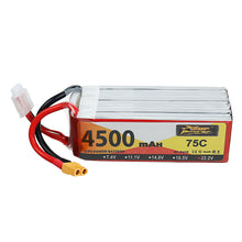 ZOP Power 22.2V 4500mAh 75C 6S Lipo Battery XT60 Plug for ALZRC Devil 505 FAST RC Helicopter 