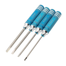 YZ-011 4pcs 3.0/4.0/5.0/6.0mm Straight Screwdriver Tool Set For RC Model