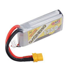 Gaoneng GNB 7.4V 1350mAh 100C 2S Lipo Battery XT60U-F Plug for RC Models Multicopter Frame