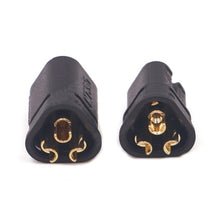 Amass MT30 2mm Banana Plug Three-hole Connector Black Male & Female 1 Pair