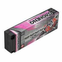 Gaoneng 7.6V 8000mAh 100C 2S HV 4.35V Lipo Battery 5.0mm Banana Plug T Plug for 1:10 RC Car Boat