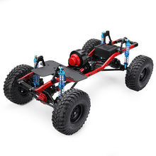 SCX10 1/10 4WD Pre-assembled CNC Frame RC Car Crawler Parts Straight Bridge Version