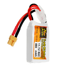 ZOP Power 11.1V 550mAh 80C 3S Lipo Battery XT30 Plug