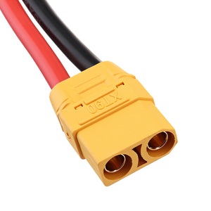 1m 10AWG XT90 Plug to Alligator Clips Cable Wire for Battery Charger 