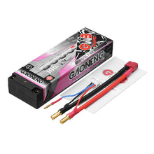 Gaoneng 7.6V 8000mAh 100C 2S HV 4.35V Lipo Battery 5.0mm Banana Plug T Plug for 1:10 RC Car Boat