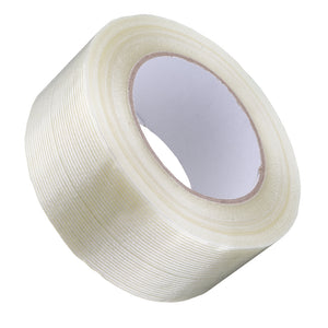 10-50mmX50m High Strength Transparent Fiber Tape Adhesive Tape for RC Model