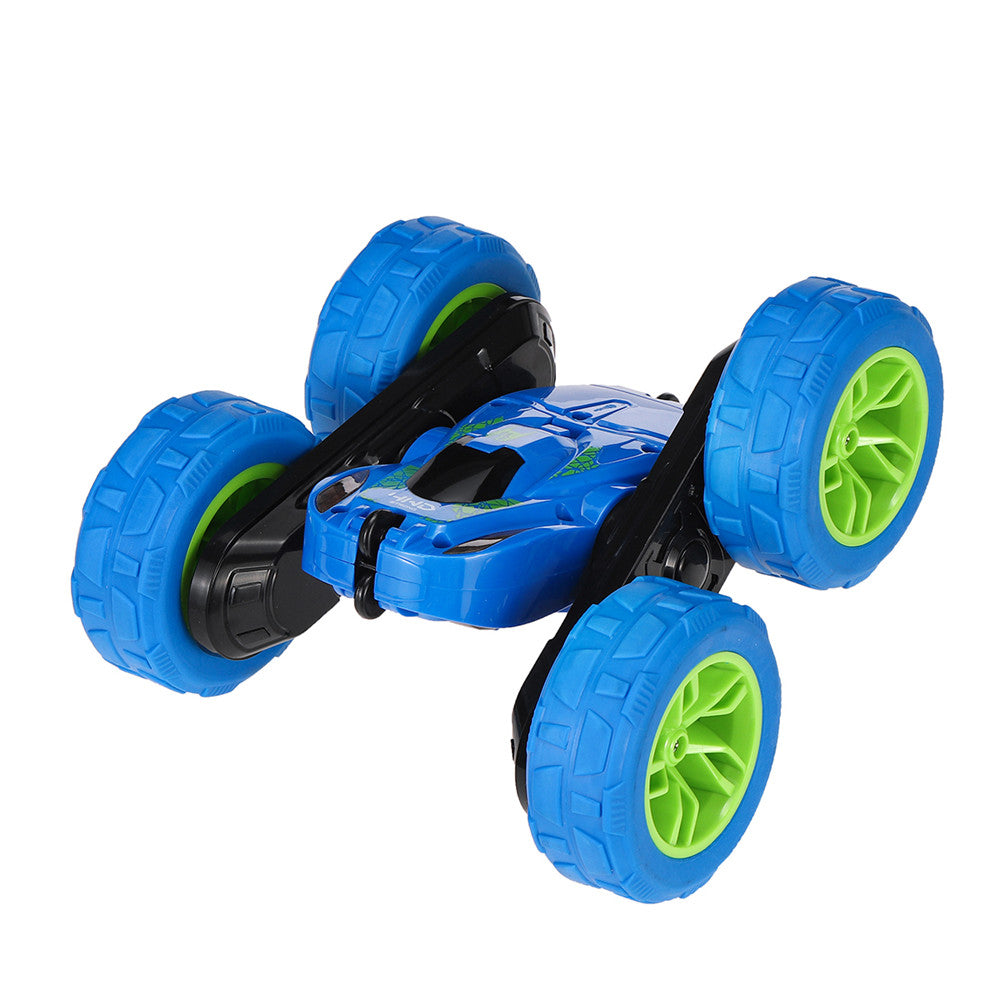 JJRC Q9 1/28 2.4G 4CH RC Car Double-Sided Flip Electric Stunt Drift Vehicles with LED Light Model 