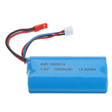 RBR/C 7.4V 1800MAH 10C 2S Lipo Battery JST/SM Plug For RC Car Boat Vehicle Model Parts