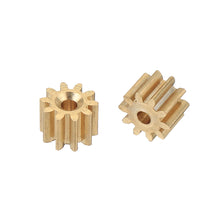 RBRC 4PCS Copper Motor Gear for RB1277A 1/12 RC Car Vehicels Model Spare Parts