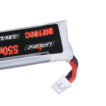 5Pcs URUAV 3.8V 550mAh 80C/160C 1S HV 4.35V PH2.0 Plug Lipo Battery for Emax Tinyhawk Kingkong/LDARC TINY
