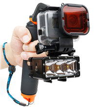 2-IN-1 Waterproof Pistol Shutter Trigger Kit Floating Hand Grip for GoPro Xiaomi Yi 4K SJCAM SJ4000 Action Sport Camera