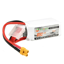 4Pcs XF Power 14.8V 850mAh 4S 70C Lipo Battery XT30 Plug