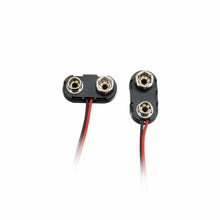 5Pcs 175mm 9V T Type I Type Battery Buckle Connector Snap Clip Lead Cable