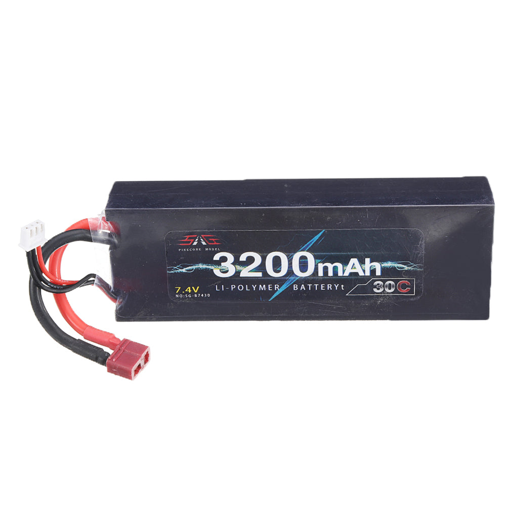Pineal Model 7.4V 3200mAh 30C 2S Lipo Battery for SG-801/802/803 1/8 RC Vehicles Model SG-B7430