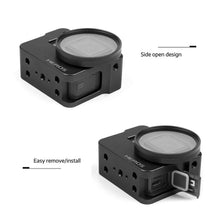 CNC Aluminum Alloy Protective Case Housing Shell With Backdoor For Gopro Hero 5/6 Action Camera