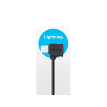 STARTRC Handheld Gimbal Data / Charging Cable 35cm Right Angle Plug Type-C / Lightning / Micro Plug for DJI OSMO Mobile 3