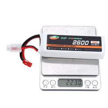 XF POWER 11.1V 2600mAh 60C 3S Lipo Battery T Plug for RC Car