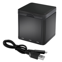 YX 3-in-1 Intelligent Battery Smart Quick Outdoor Charger USB Charging Box Hub for Parrot Mini Drones