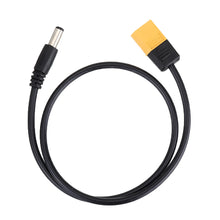 HJ XT60 Bullet Connector to Male DC5521 DC5525 Rubber Power Cable for T12 TS100 Electric Soldering Iron