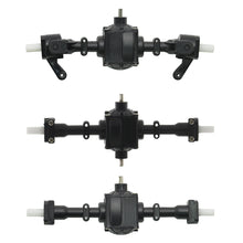 3PCS Front Middle Rear Bridge Axle w/ Metal Gear for Q60 Q64 EAT02 FY004A B36 MN77 1/16 6WD RC Car